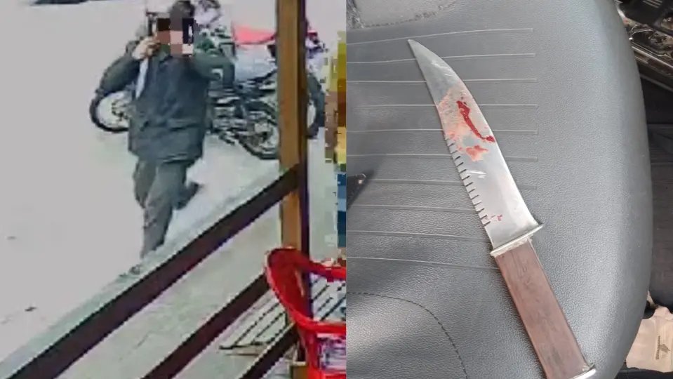 Agressor tenta esfaquear e matar jovem mas morre baleado 