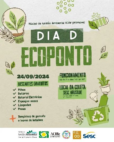 Segunda edição do Dia D Ecoponto é nesta terça-feira