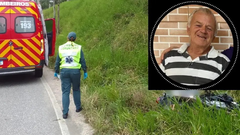 Identificado o motociclista que morreu em acidente no Claraíba