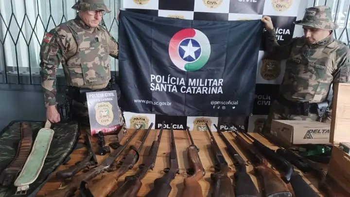 Polícia Militar prende caçadores de animais silvestres
