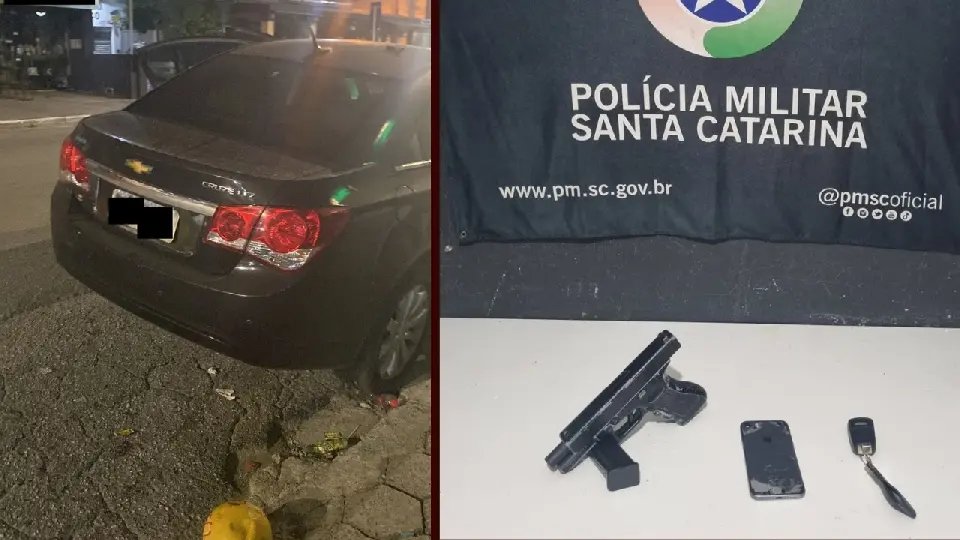 Polícia Militar prende homem por roubo de veículo 