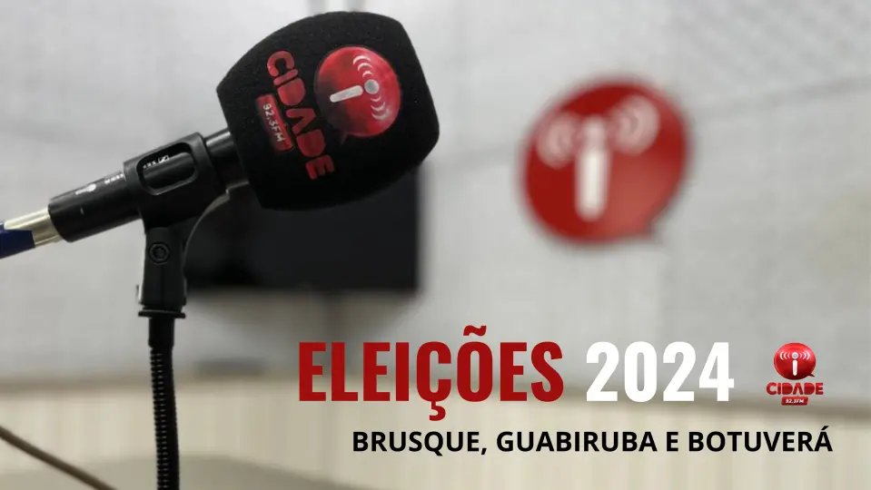 Rádio Cidade prepara ampla cobertura das eleições municipais em Brusque e região