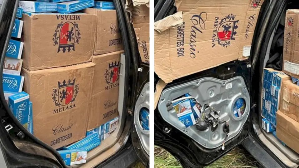50 mil maços de cigarros contrabandeados são apreendidos pela polícia