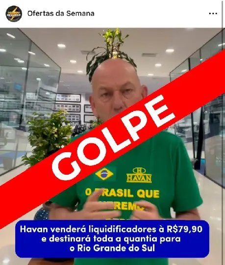 Havan tem nova vitória na Justiça contra a Meta e os golpes online