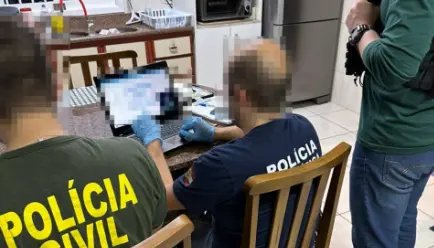 Operação com apoio dos EUA prende suspeitos de armazenar pornografia infantil em SC