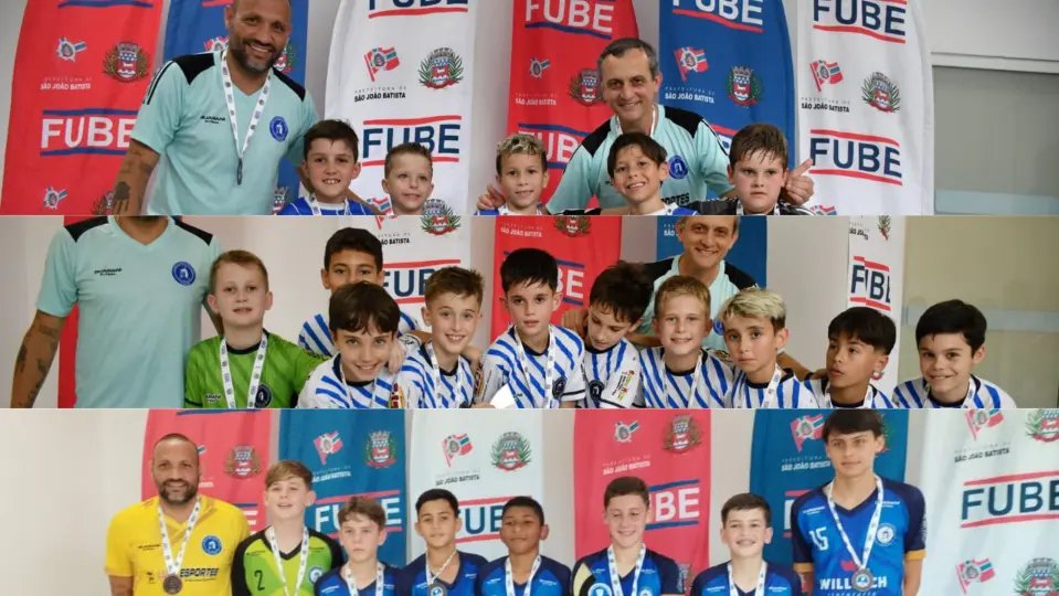 Guarani Futsal é vice-campeão em duas categorias na copa Fube
