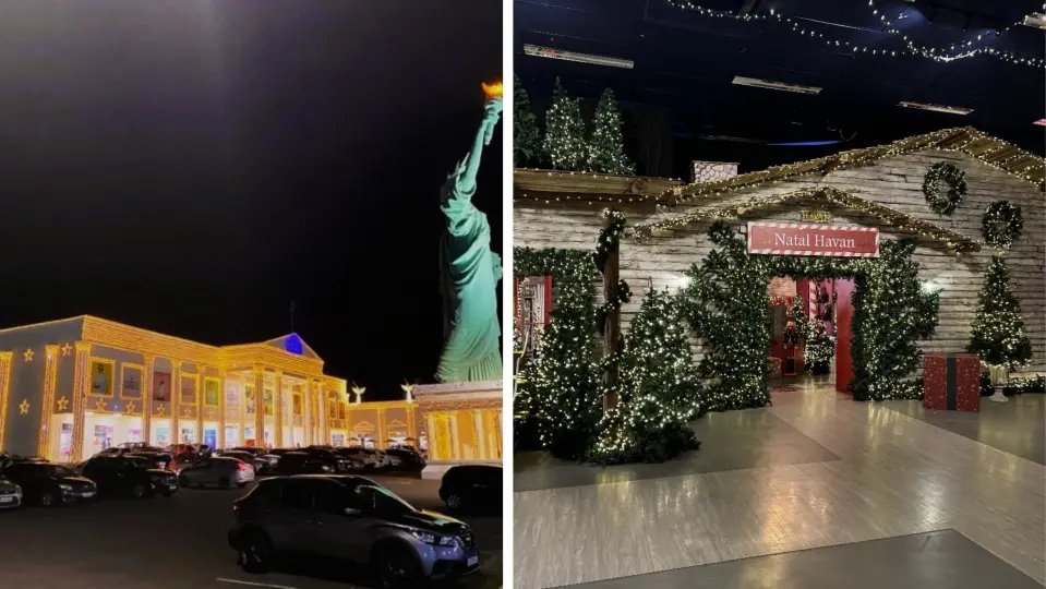 Havan acende tradicionais luzes natalinas e inaugura Casa de Natal