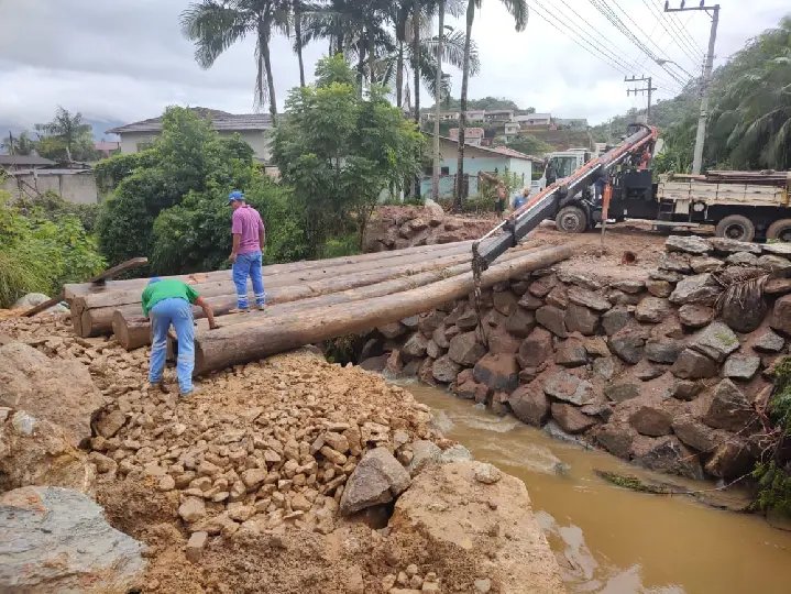 Pontes e pontilhões recebem trabalhos de melhorias