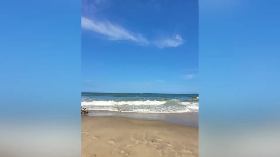 (VÍDEO) Bombeiros procuram por jovem que desapareceu em praia de Barra Velha