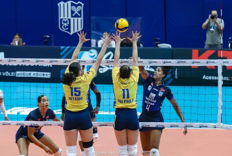 Abel Moda Vôlei perde para o Minas na estreia da Superliga