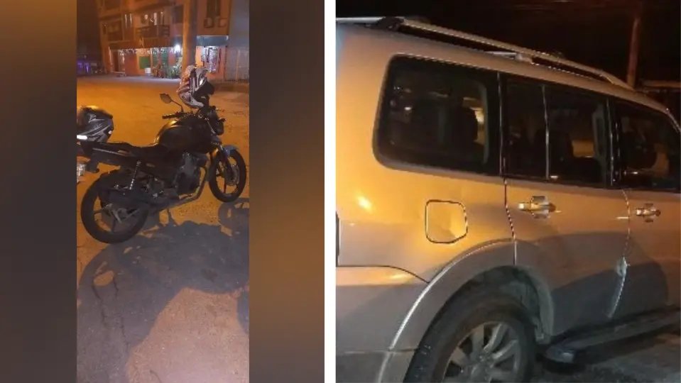 Colisão traseira deixa vítima ferida no Centro de Brusque