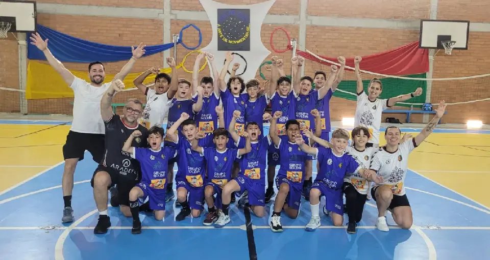 Brusque se consagra campeã da Etapa Regional de Handebol Masculino Mirim Sub-12 