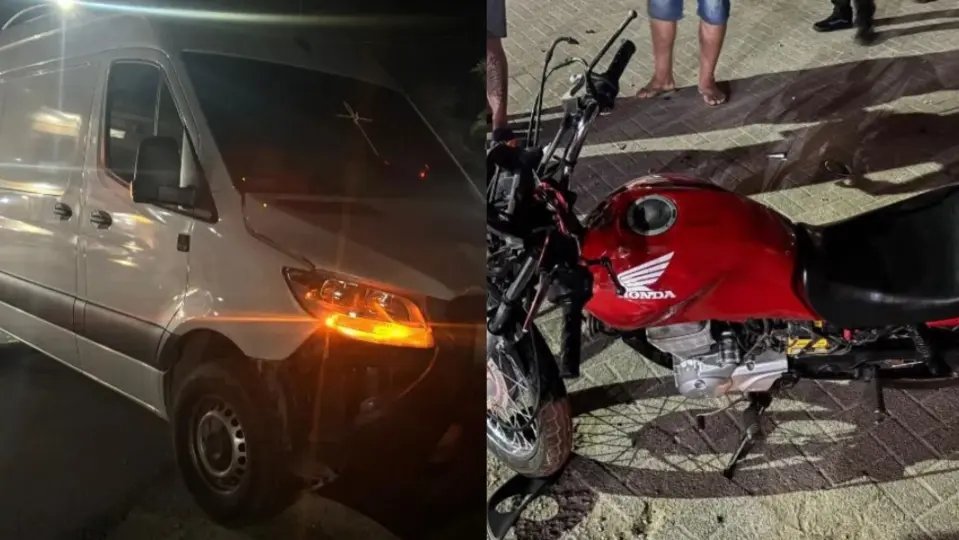 Jovem morre em colisão contra van na Rodovia Jorge Lacerda
