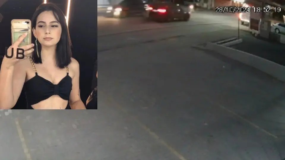 (VÍDEO) Câmera flagra acidente entre moto e van que tirou vida de jovem em Ilhota