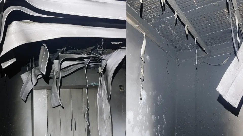 "Pretendia morrer": polícia resgata suspeito de incendiar quitinete da ex-companheira
