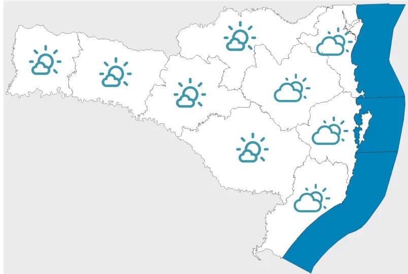 Tempo ficará firme no fim de semana