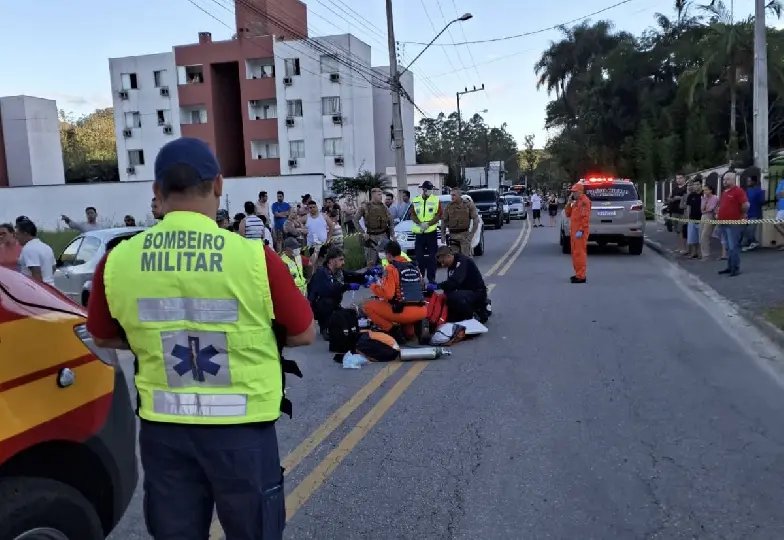Bombeiros atualizam informações de acidente grave em Brusque
