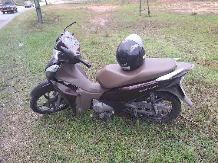 Motociclista sofre queda e fica gravemente ferido no Souza Cruz