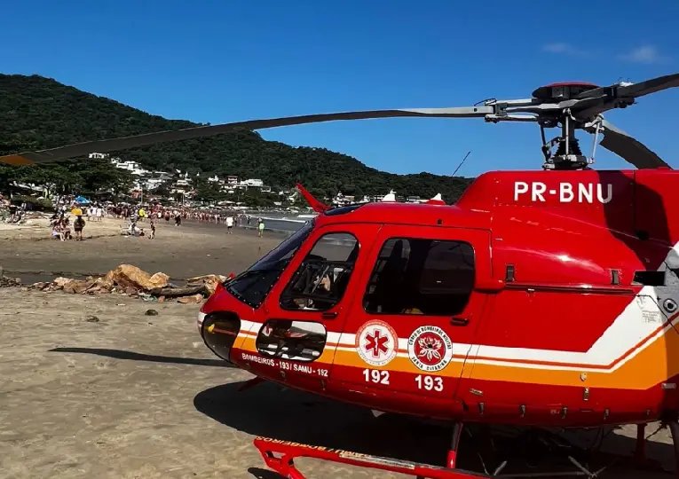 Jovem de 17 anos sofre parada cardiorrespiratória após afogamento em SC