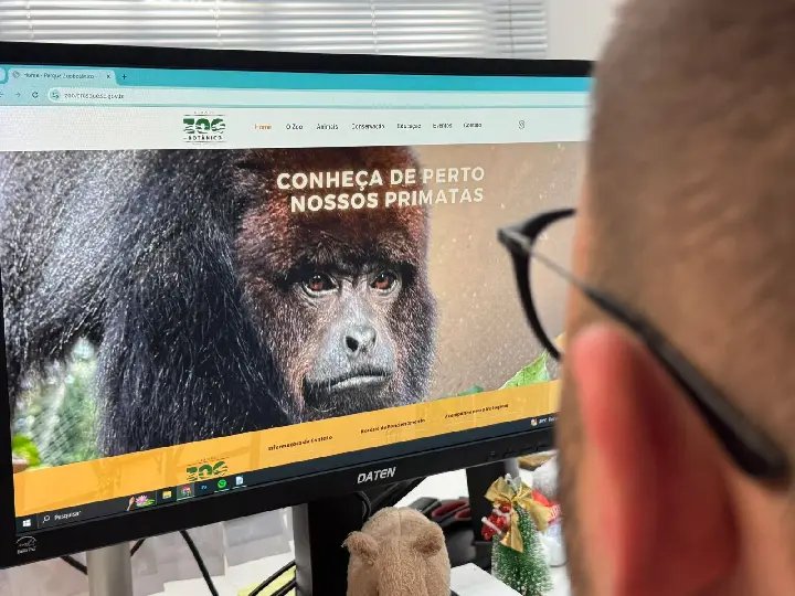 Parque Zoobotânico lança novo site ao público