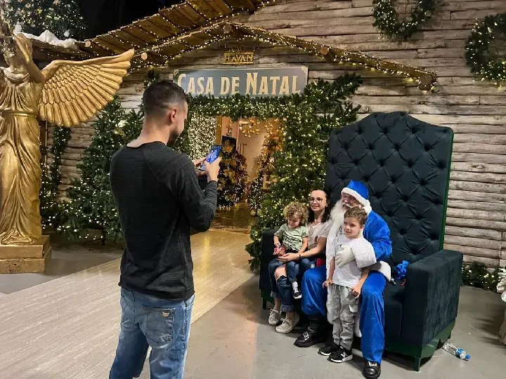 Havan de Brusque contará com a presença do Papai Noel neste fim de semana