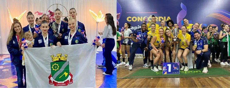 Brusque encerra JASC 2024 com desempenho expressivo e destaca-se em modalidades coletivas