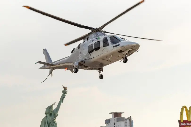 Havan presenteará 63 clientes com passeio de helicóptero