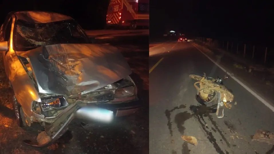Grave acidente na madrugada deixa um morto na rodovia