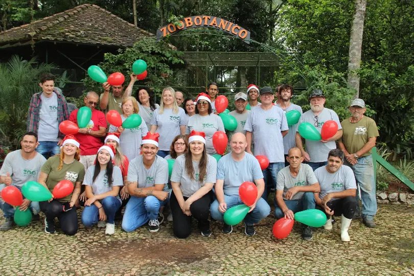 Zoobotânico promoverá atividade especial com visita do Papai Noel