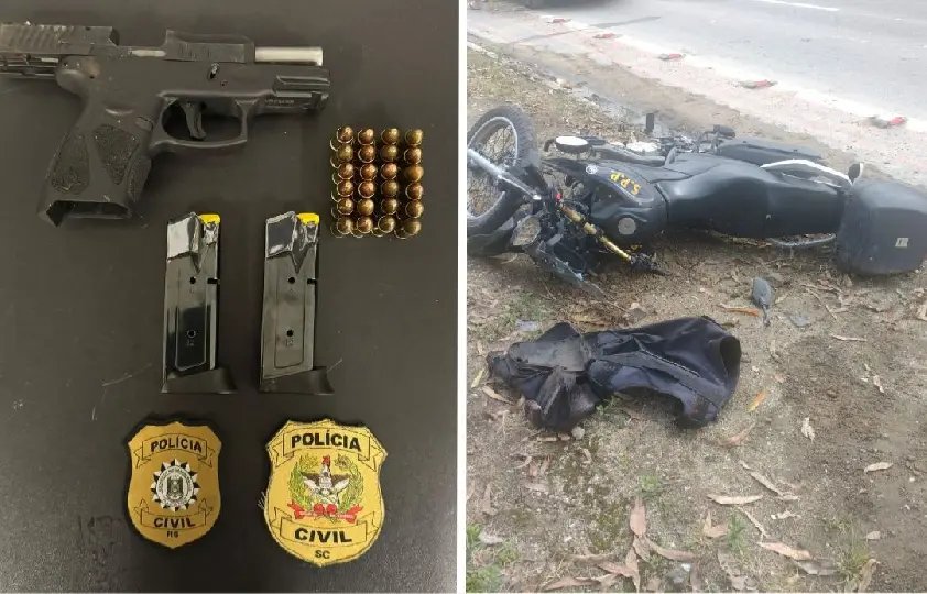 Polícia de São João Batista prende suspeito de homicídio em operação no RS