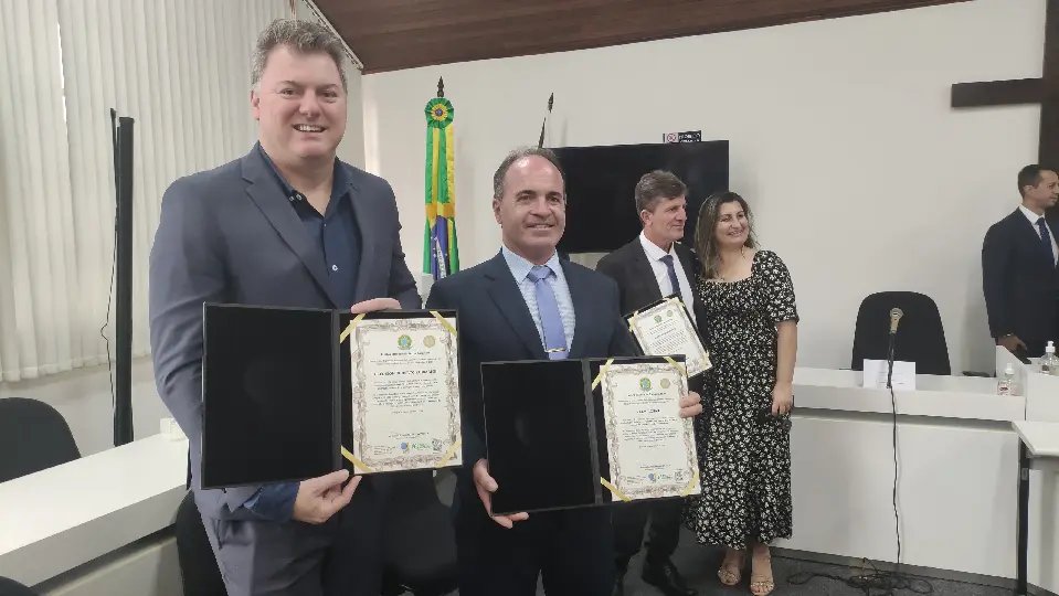 Prefeito, vice e vereadores eleitos de Guabiruba são diplomados