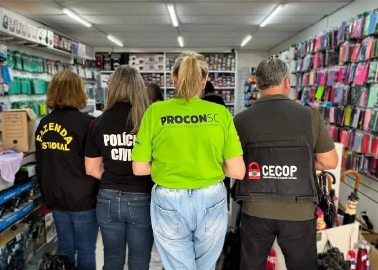 Fiscalização conjunta resulta em apreensão de mais de R$ 350 mil em mercadorias 