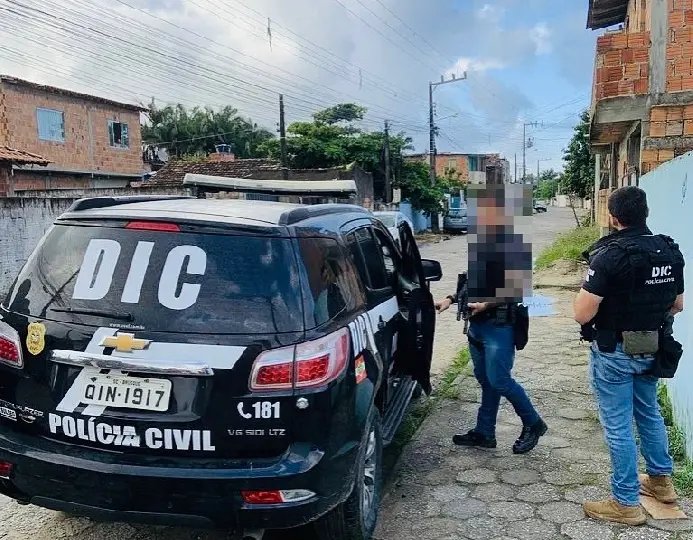 DIC de Brusque apoia operação em Tijucas e prende dois homens