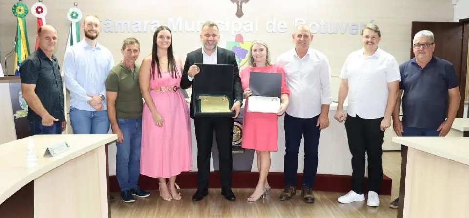 Título de Cidadão Honorário de Botuverá é entregue ao secretário de Infraestrutura de SC