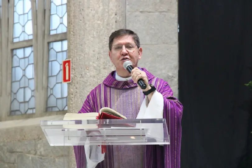 Padre Paulo Riffel se despede da Paróquia São Luís Gonzaga