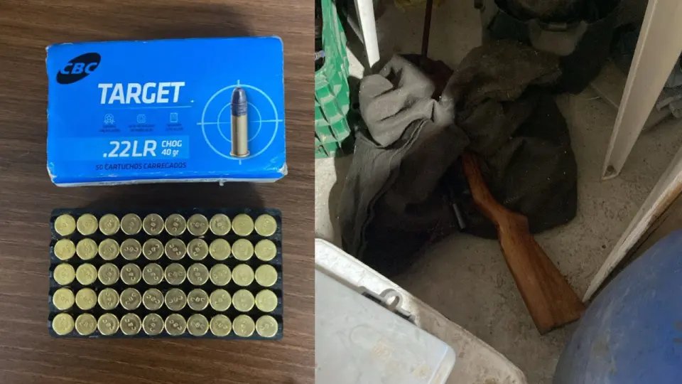 Polícia prende homem por posse irregular de arma de fogo em Brusque