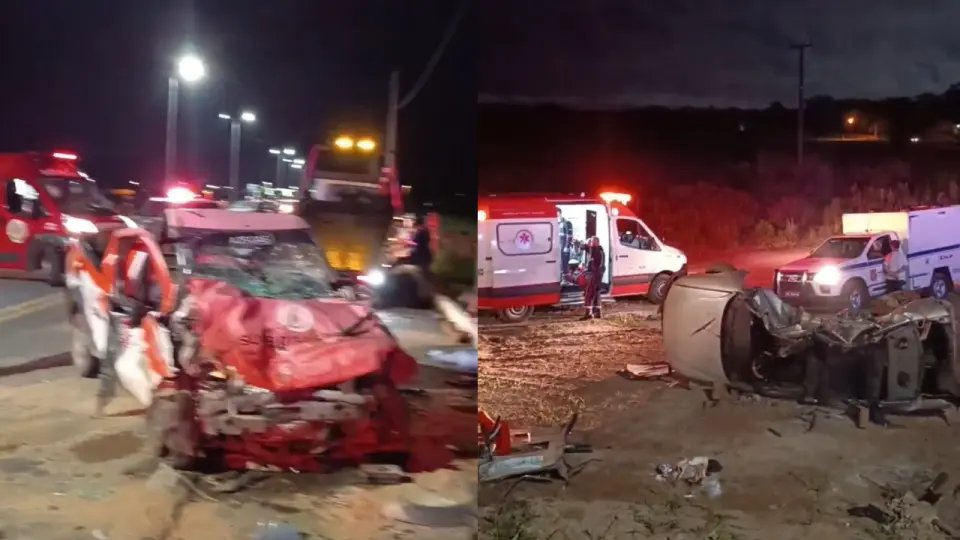 (VÍDEO) Duas pessoas morrem e duas ficam feridas em acidente em Ilhota