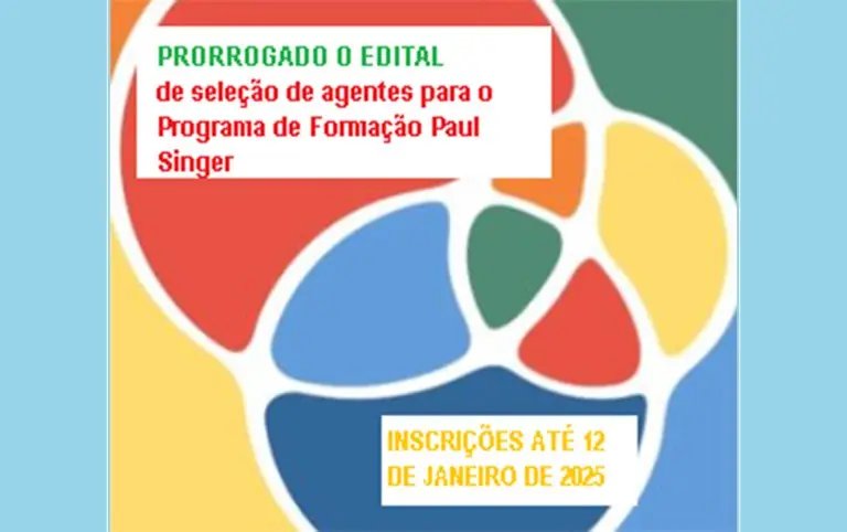 Prorrogado edital para seleção de 500 agentes de economia popular e solidária