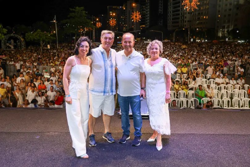 Durante Réveillon, governador reforça compromisso de novos investimentos para SC