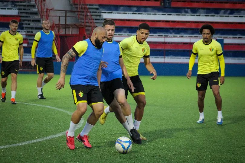 Brusque realiza primeiro treino na temporada de 2025