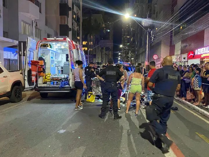 Homem morre esmagado por caminhão-pipa em Balneário Camboriú