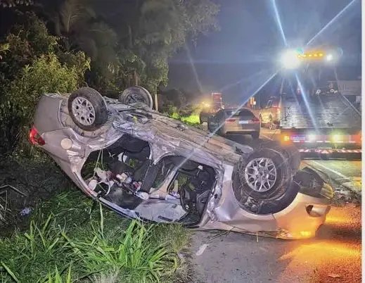 Identificados casal de Brusque que morreu em acidente na BR-280