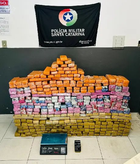 Jovem é detido com mais de 360 kg de maconha