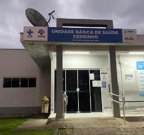UBS Cedrinho é fechada temporariamente devido às chuvas