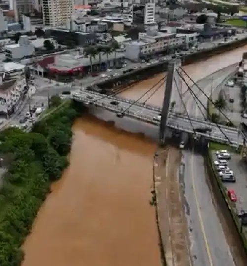 Chuvas intensas: Brusque já soma 90 ocorrências registradas