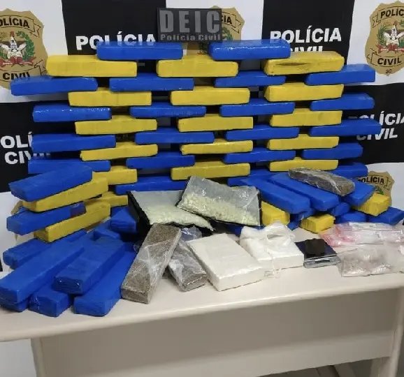 Polícia Civil prende mãe e filho traficantes