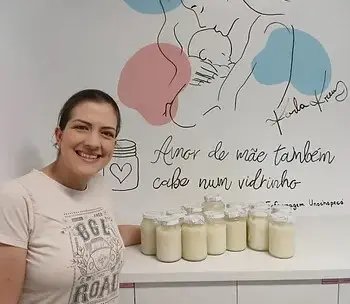 Mãe doa mais de 20 vidros de leite e inspira solidariedade