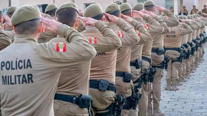 Salário inicial da PM de SC passa para R$ 7.290 com reajuste