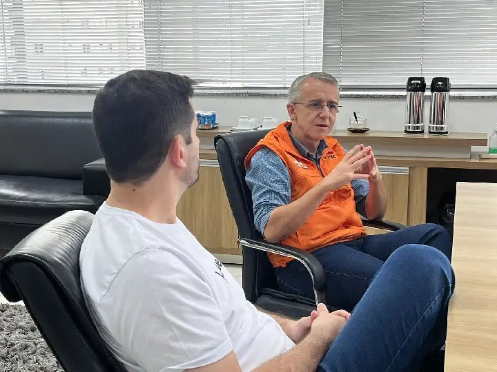 Secretário de Defesa Civil visita Brusque e reforça apoio após tempestade