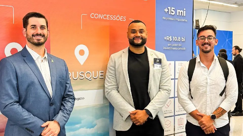 Atrair investidores e captar boas práticas: comitiva brusquense participa de evento em São Paulo